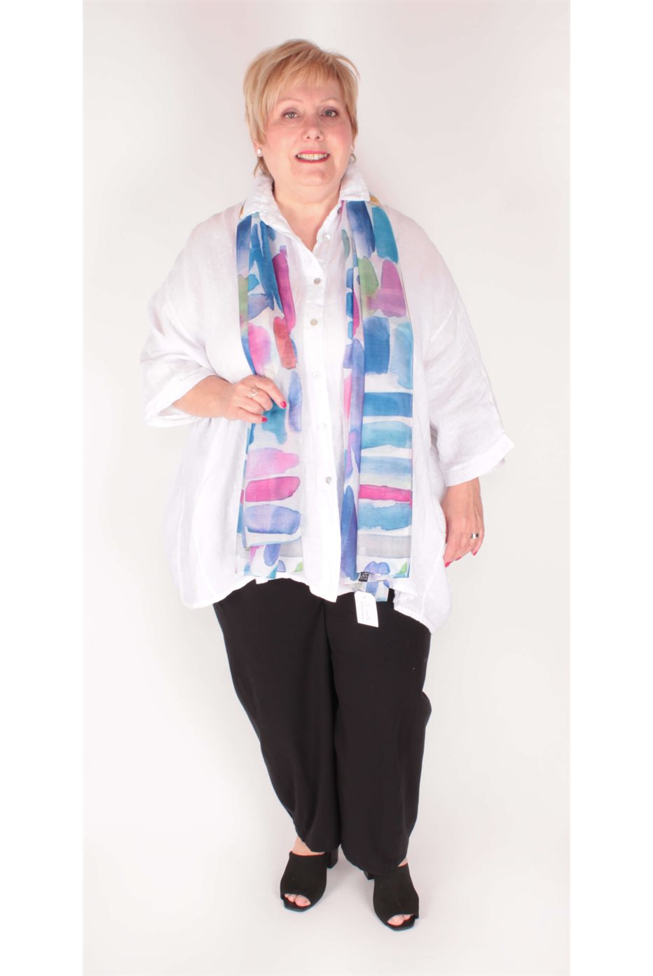 Blouse en Lin Blanc